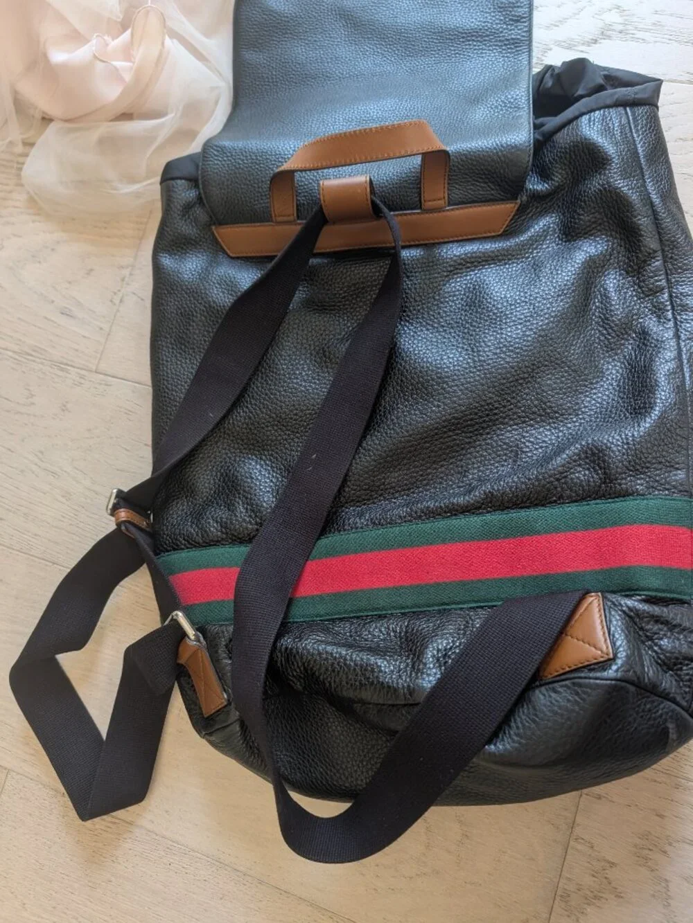 Gucci calfskin backpack